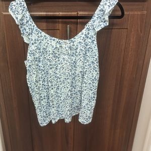 Lucky Brand Ruffle Tank size medium